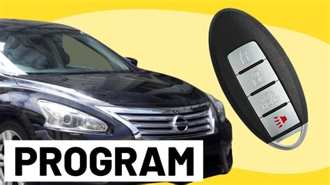 nissan how to reduce rfid of key fob|nissan key push start price.